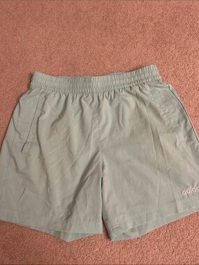 adidas Men's Mint Green Athletic Shorts